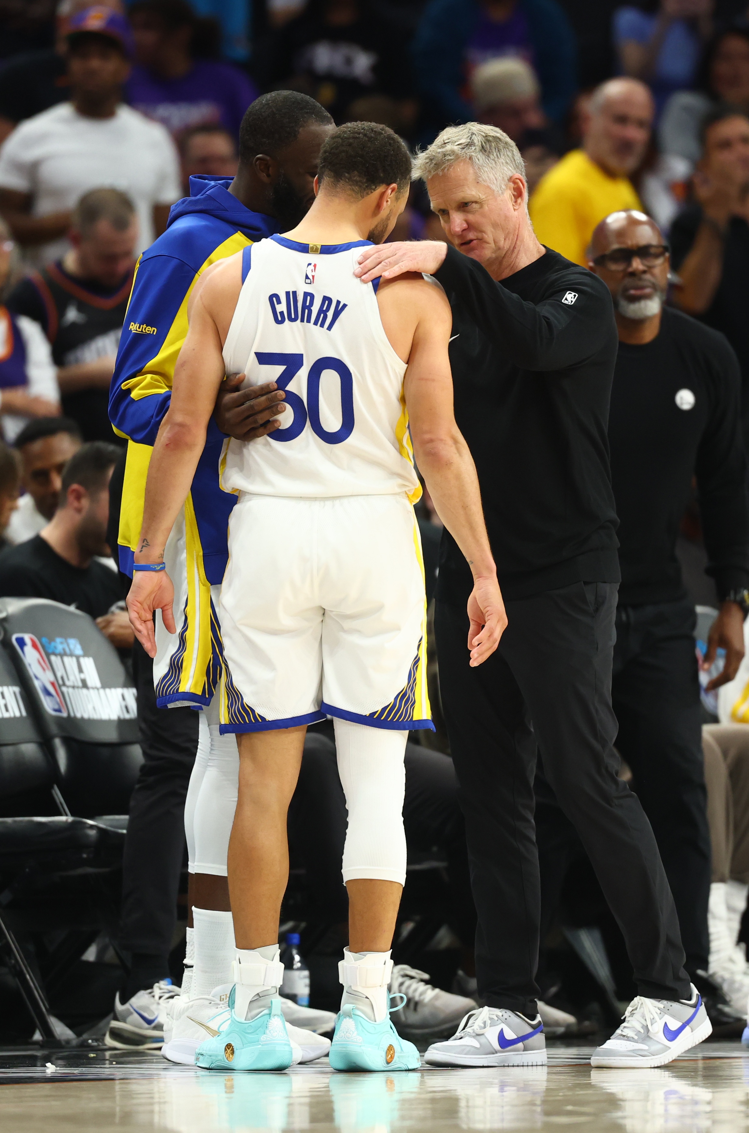 桑托斯谈核心三人组未来 期待科尔库里追梦下季继续并肩