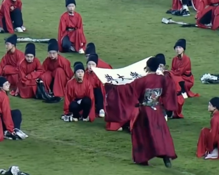 赣超吉安主场1-1新余 中场《永乐大典》演出引热议